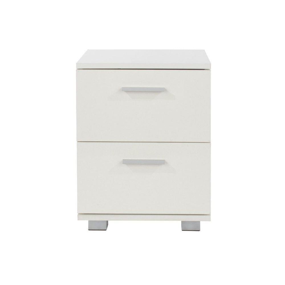 Lido 2 Drawer Compact Bedside Cabinet