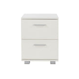 Lido 2 Drawer Compact Bedside Cabinet