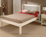 Barcelona LFE Double Bed - White