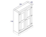 Corona 2 door cupboard unit