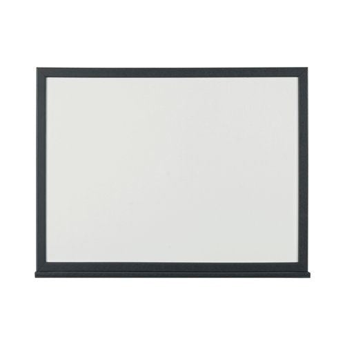 Bi-Office Black Frame Drywipe Board 600x450mm MB0400169