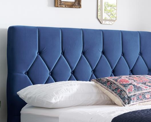 Loxley King Bed - Blue