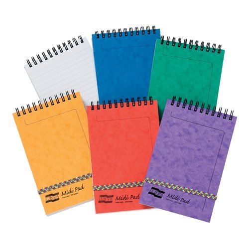 Clairefontaine Europa Midi Notepad 152x102mm Assortment A (10 Pack) 4935