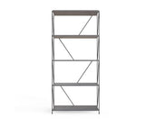 Leyo 5 Tier Shelving Unit Grey