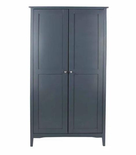 Como 2 Door Wardrobe-Midnight Blue