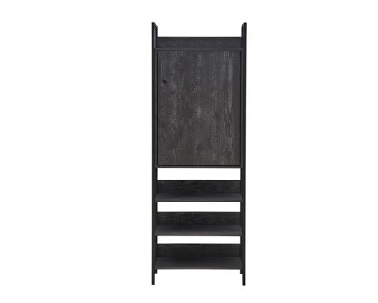Zahra Storage Cabinet with 1 Door & 3 Shelves
