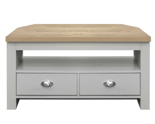 Highgate Corner TV Unit-Grey
