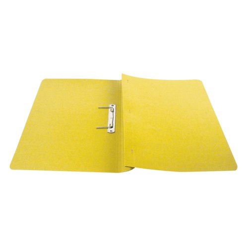 Q-Connect Transfer File 35mm Capacity Foolscap Yellow (Pack of 25) KF26057