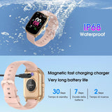 Smart Watch for Women Men - Pink