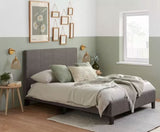 Berlin Double Bed - Grey