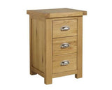 Woburn Small 3 Drawer Bedside