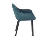 Set of 2 Lima Dining Chairs Teal