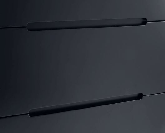 ALICIA 3 DRAWER CHEST - ANTHRACITE