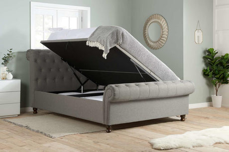 Castello King Side Ottoman Bed