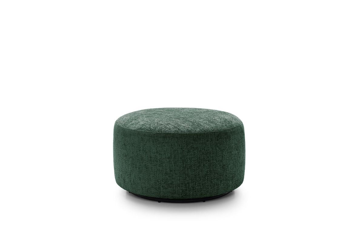 Ingrid Swivel Footstool - Jungle Green