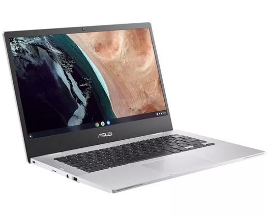 ASUS CX1 14" Chromebook - Intel Celeron, 64 GB eMMC,  Silver