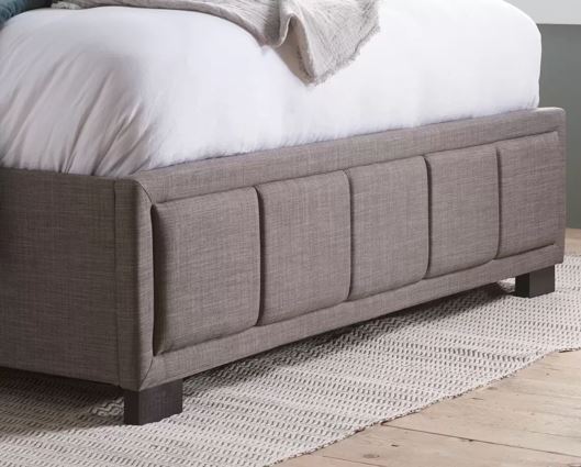 Hannover King Bed - Grey