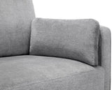 HAYWARD 3 SEATER - DARK GREY CHENILLE FABRIC