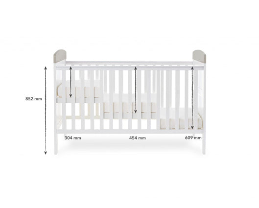 Grace Inspire Cot Bed - Guess - Scribble