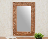 Artwork Mango Wood Mirror