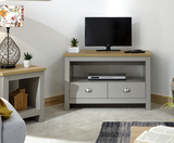 Lancaster Corner TV Unit Grey