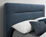 Finn Double Bed Steel Blue