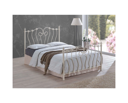 Inova King Bed Frame - Ivory