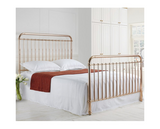 Rose Double Bed Frame - Rose Gold
