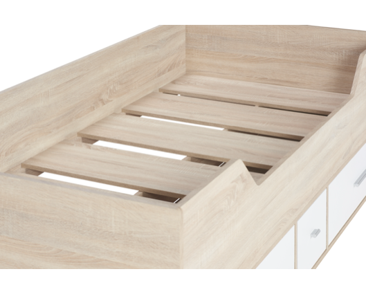 Camden Cabin Bed - White & Oak