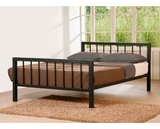 Metro Small Double Bed Frame - Black