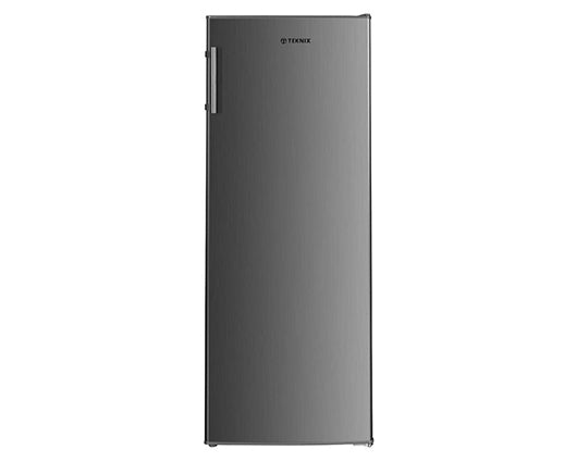 Teknix TL1435X 143cm Tall Larder Fridge Inox Silver