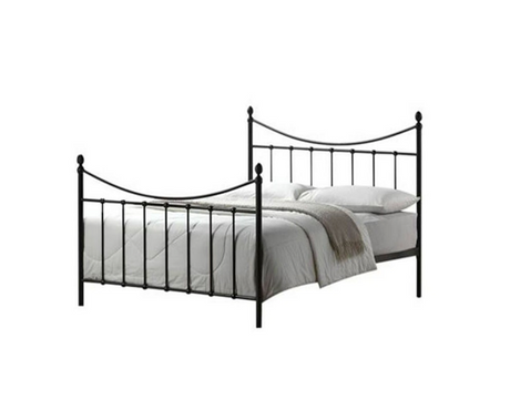 Aderley Small Double Bed Frame - Black