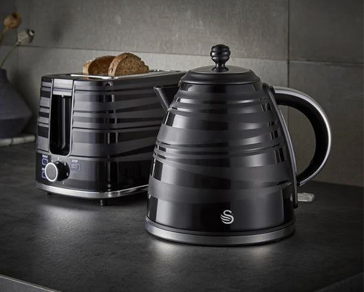 2 Slice Black Toaster