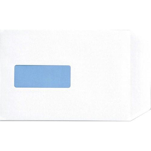 5 Star Office Envelopes Pocket Peel&#47;Seal Window 100gsm C5 229x162mm White (Pack of 500)