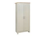 Highgate 2 Door Wardrobe-Cream