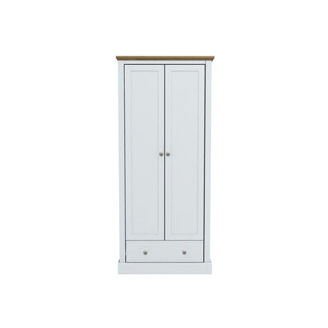 Devon 2 Door Wardrobe White