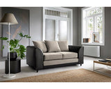 Dylan 2 Seater- Brown & Beige