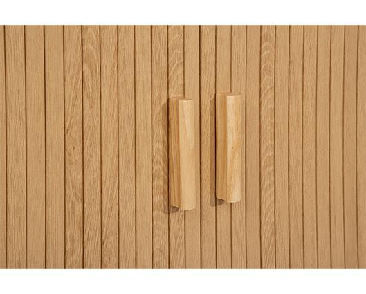 Axel Fluted Large TV Unit - Oak