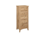 Hampstead 5 Drawer Tall Chest Oak