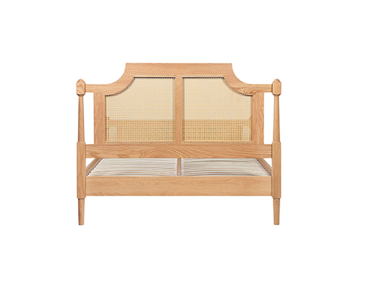 Geneva Double Rattan Bed