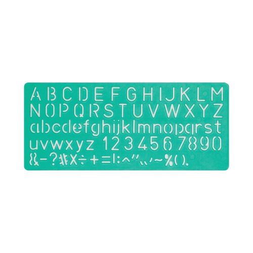 Linex Lettering Stencil Set 10&#47;20&#47;30mm (Pack of 3) LXG8500S