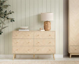 Herringford 6 Drawer Chest Oak