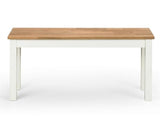 COXMOOR BENCH - WHITE & OAK