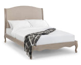 Camille Double Bed - Oatmeal