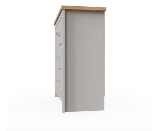 Lisbon 1 Door 3 Drawer Sideboard