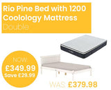 Rio Bed with SleepSoul Coolology 1200 Mattress - Double