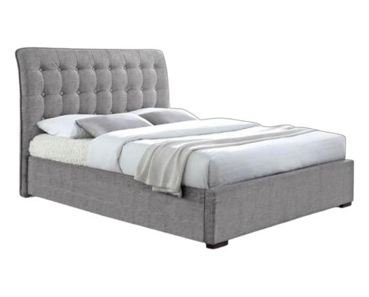 Hamilton Double Bed Frame - Light Grey