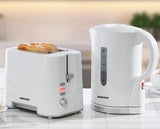 Daewoo Kettle & Toaster with Travel Bottle - Black