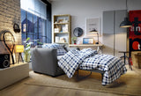 Olly Single Sofa Bed - Dark Grey