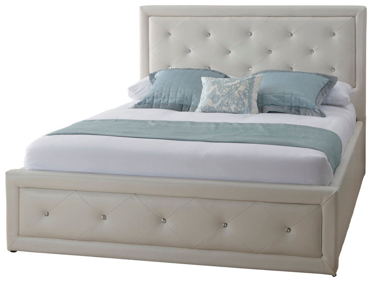 Hollywood King Bed - White